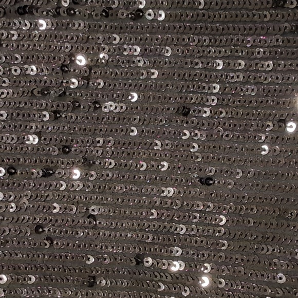 Banana Republic Black Sequin Wide-Leg Pants - Picture 13 of 13